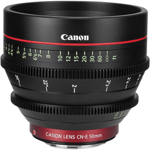 Canon CN-E 50mm T1.3 L F Cine Lens